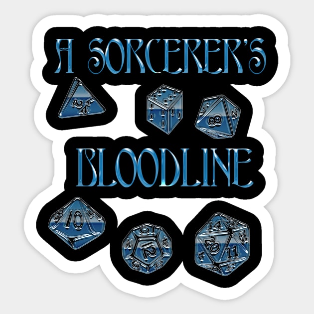 Sorcerer' Boodline Sticker by Edward L. Anderson 